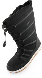 Boots d'hiver miza dames miza noir 37 - imperméable et chaud