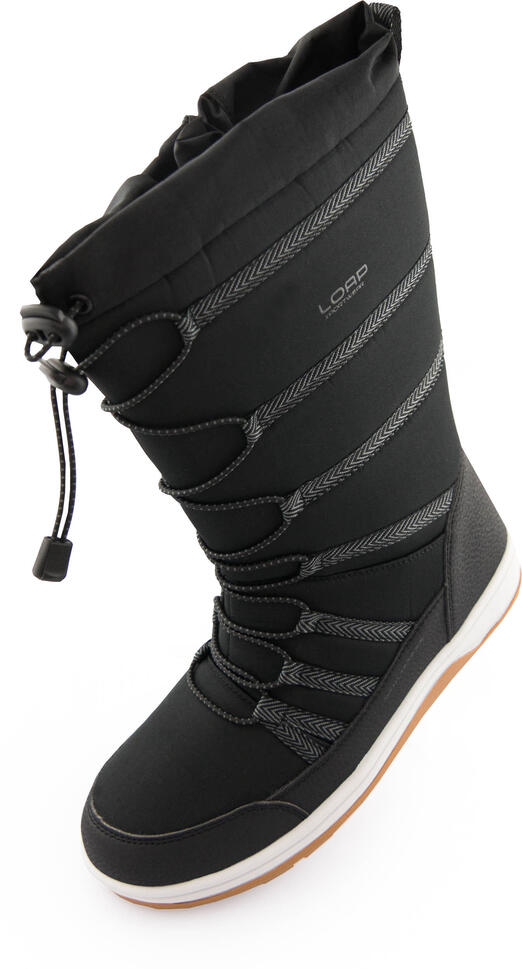 Wodoodporne damskie buty zimowe Loap Miza Czarne 41