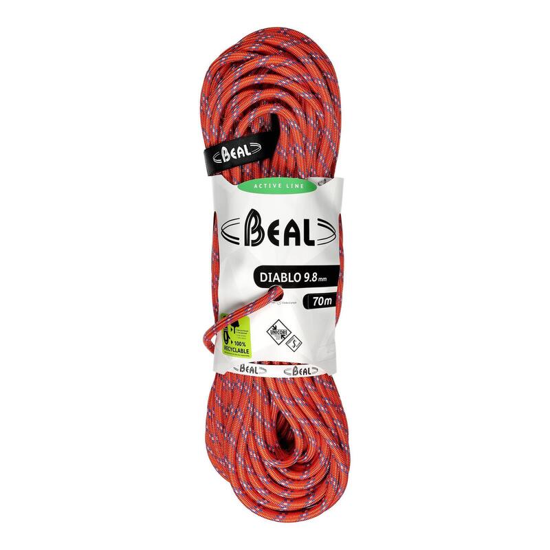 Lina wspinaczkowa Beal Diablo 9,8 mm 70 m Unicore