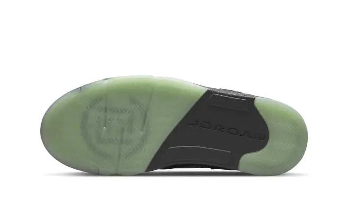 Basketball - schuhe - aj5 low clot - schwarz, classic jade 2/3