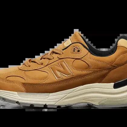 Men - Lifestyle - Shoes - Comfortable, Retro Style - 992 - Wheat