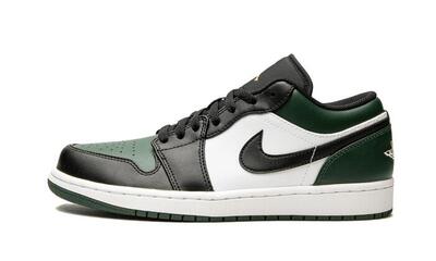 Scarpe Air Jordan 1 Low Green Toe