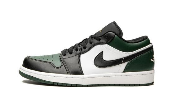Zapatillas Air Jordan 1 Low Green Toe