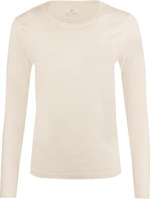 Damen T-Shirt Kerrie Ivory 2XL – 100% Baumwolle, Langarm