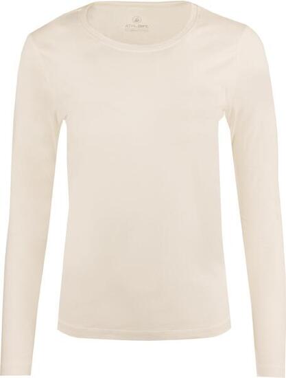 Damen T-Shirt Kerrie Ivory 2XL – 100% Baumwolle, Langarm