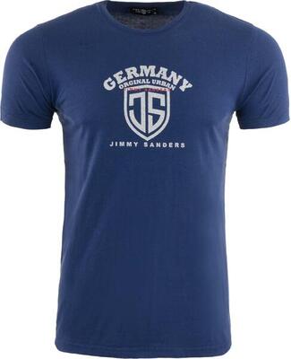 Maglietta da uomo Jimmy Sanders Yuri blu navy - Stile e comfort