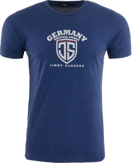 Maglietta da uomo Jimmy Sanders Yuri blu navy - Stile e comfort