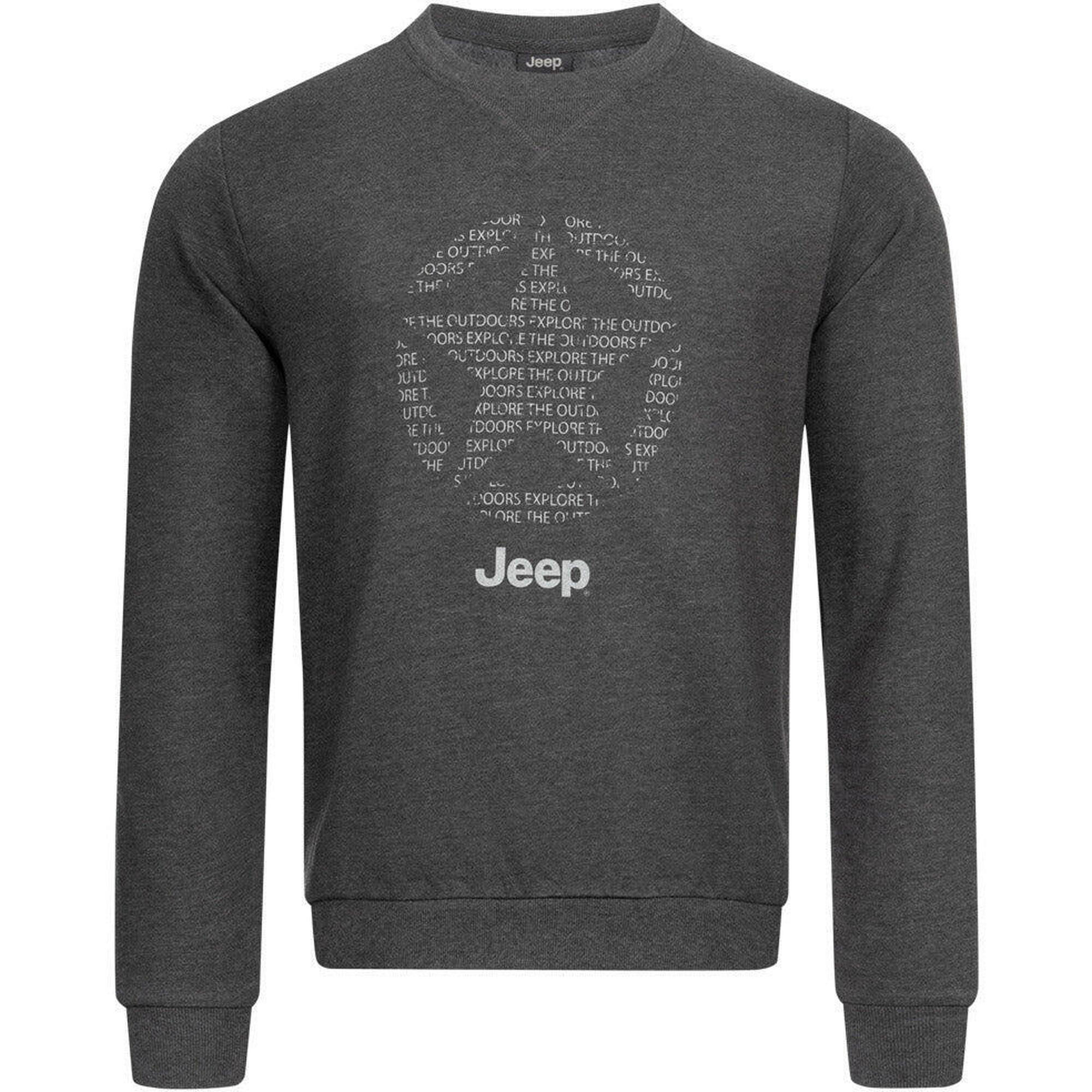 Bawełniana bluza Jeep® dla mężczyzn z gwiazdą