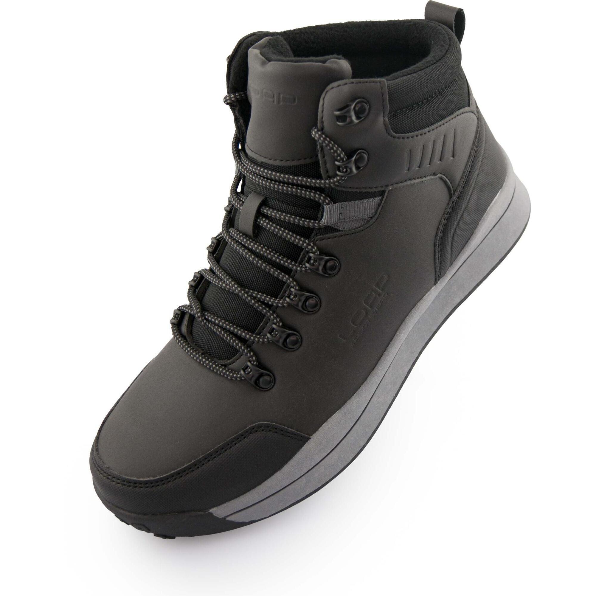 Wodoodporne zimowe buty męskie Ahman Black 45