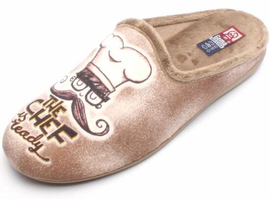 Pantofole da uomo Gema Cook in pelle - Taglia 42