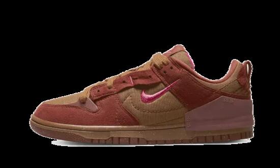 Chaussures - dunk low disrupt 2 - desert bronze/pink