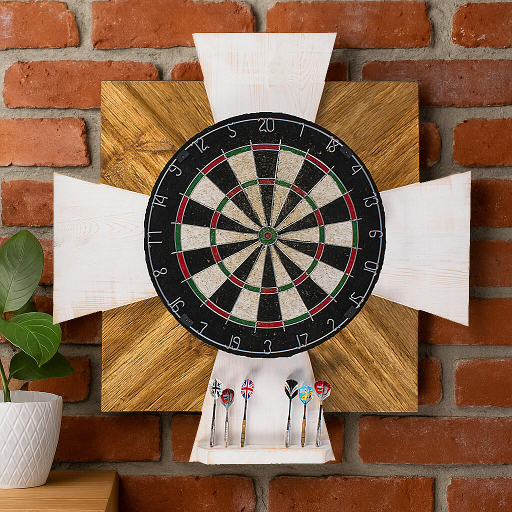 Dřevěná deska pod šipky John Paddle Order White Oak 4/7