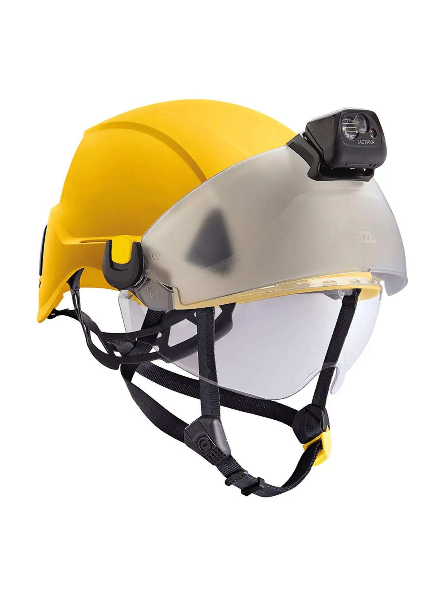 Casque de travail en hauteur Petzl Strato - jaune 3/4