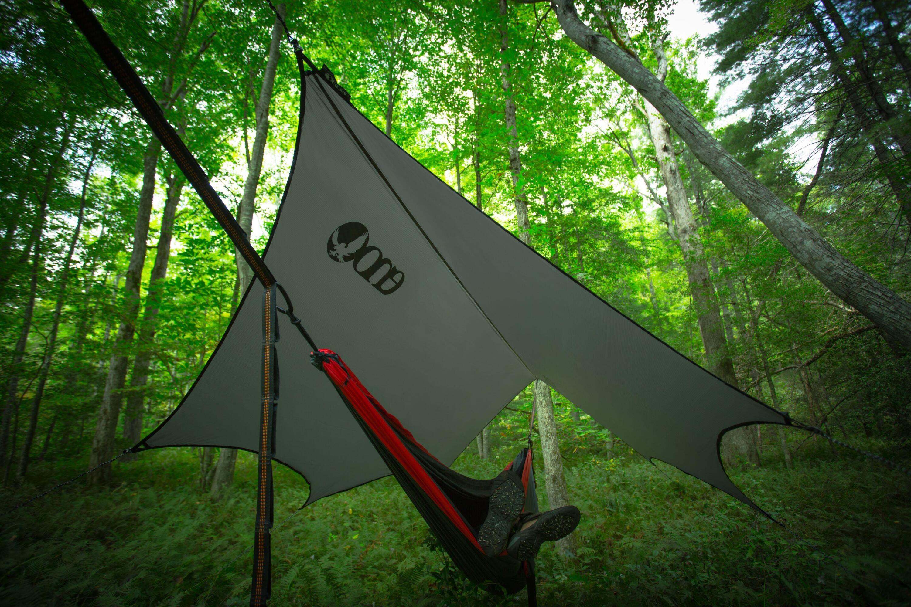 Tarp turystyczny ENO Dry Fly - olive 3/4