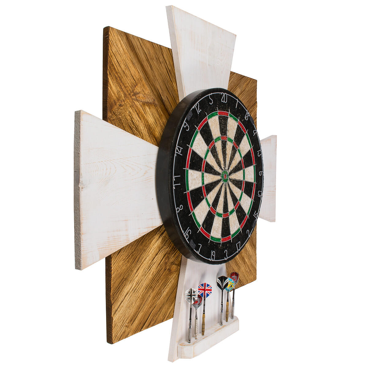 Dřevěná deska pod šipky John Paddle Order White Oak 7/7