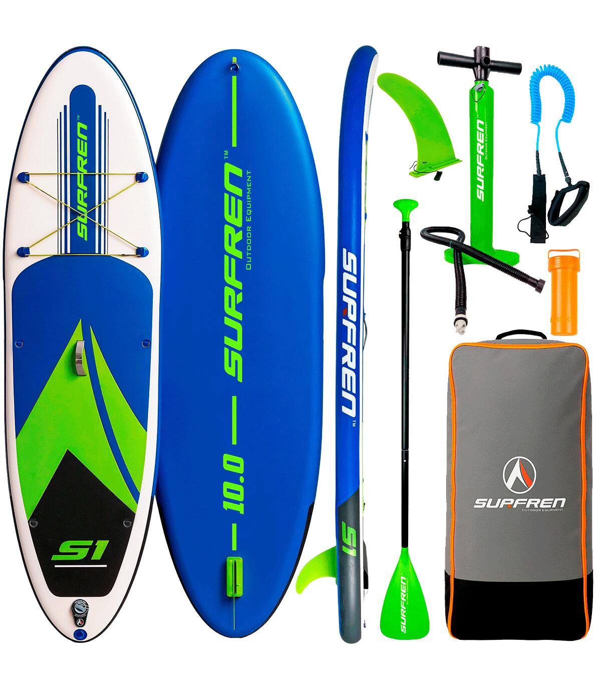SURFREN Tabla Paddle Surf Hinchable SURFREN S1 10'0" Blue/Green
