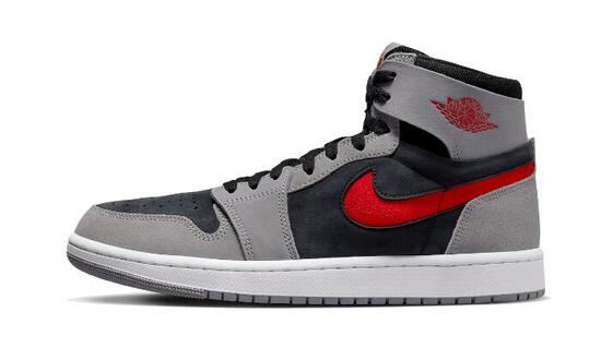 Zapatillas Air Jordan 1 High Zoom Air CMFT 2 Black Fire Red Cement