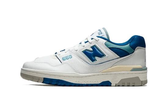 Scarpe 550 White Blue Groove