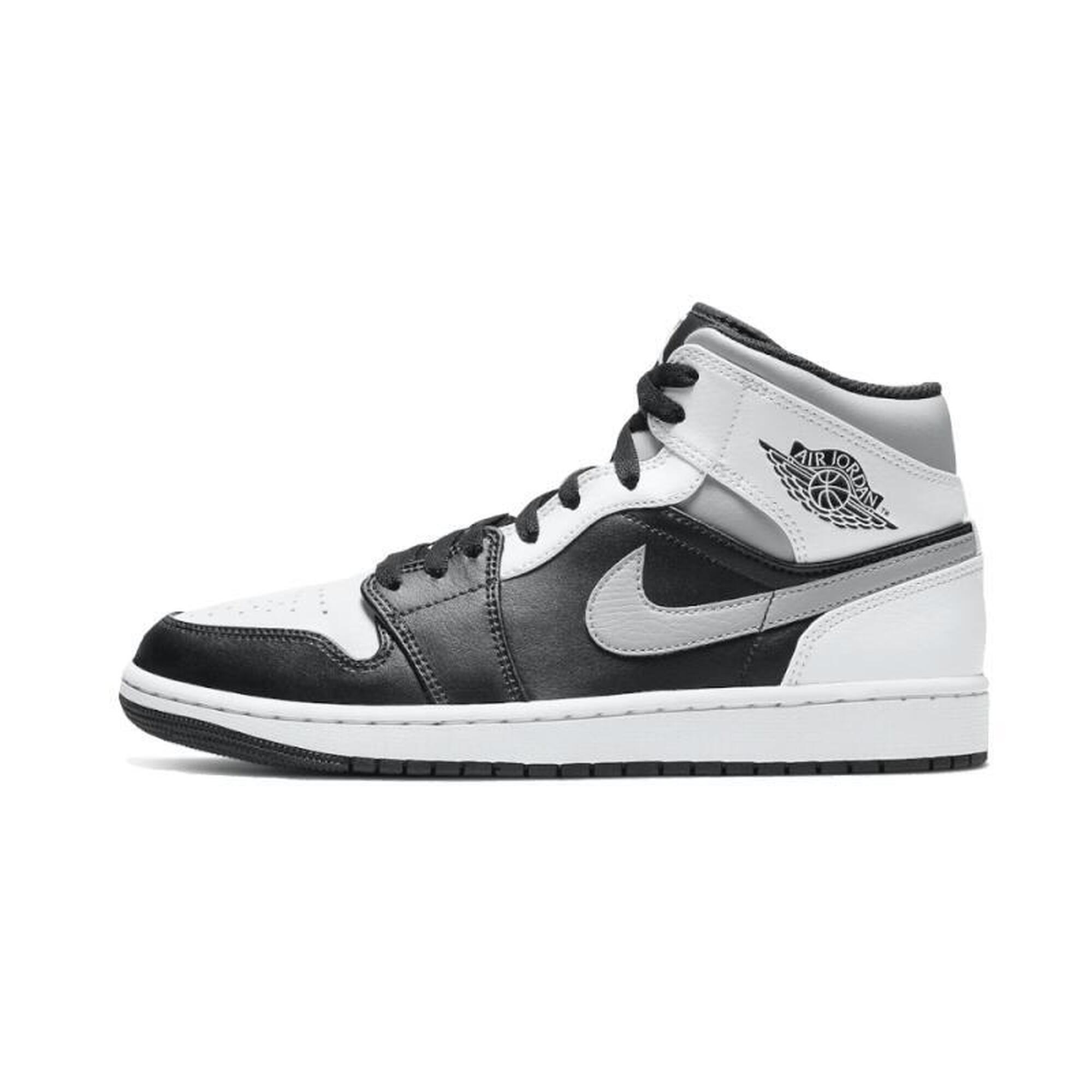 Jordan - Air Jordan 1 Mid White Shadow - Chaussures De Sport - Blanc - Decathlon