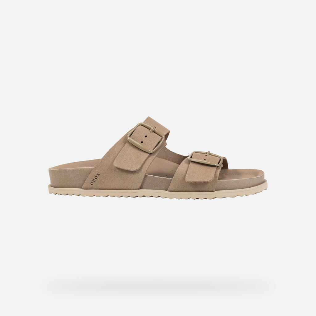 Sandales Femme SANDYBETT WOMAN Taupe Clair 3/7