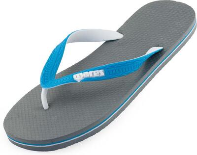 Grijs-blauwe heren slippers maat 43 - comfort en stijl