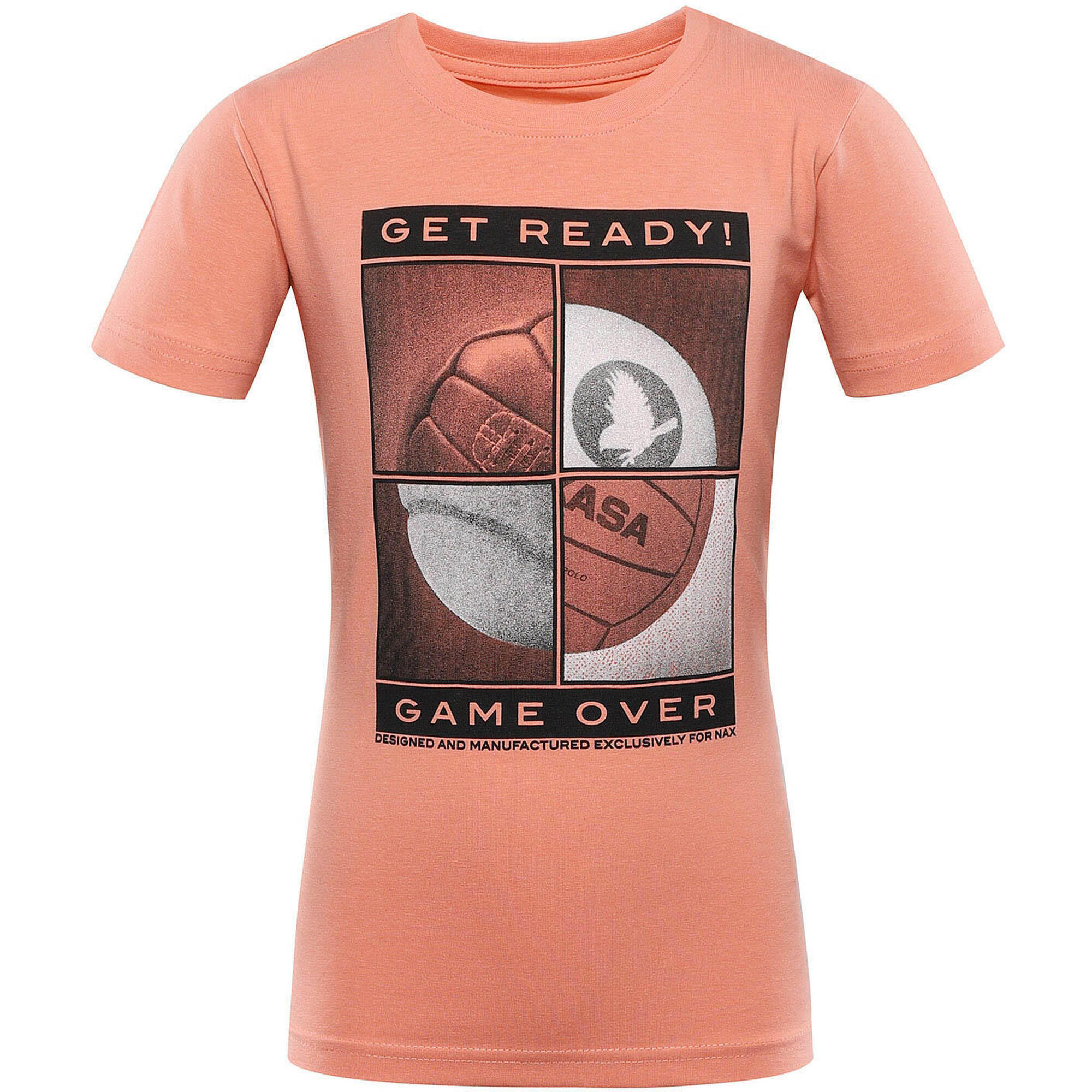 T-shirt Dla Dzieci Nax Loreto - Komfort i Styl w Miękkiej Bawełnie