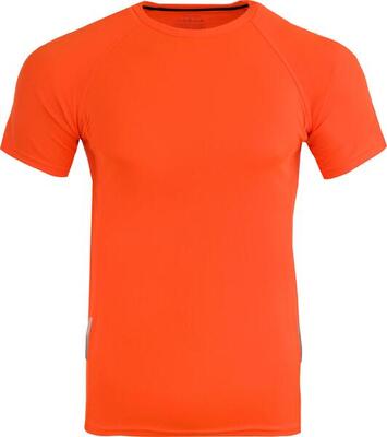 Oranje sport t-shirt voor heren 2xs - ademend en lichtgewicht