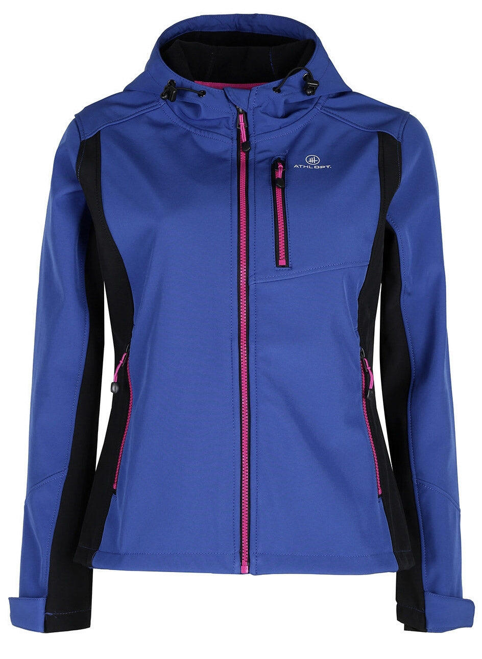 SUPER-G Damen Softshell Jacke Athl. DPT Maya Pervinca 2XL Wasserabweisend