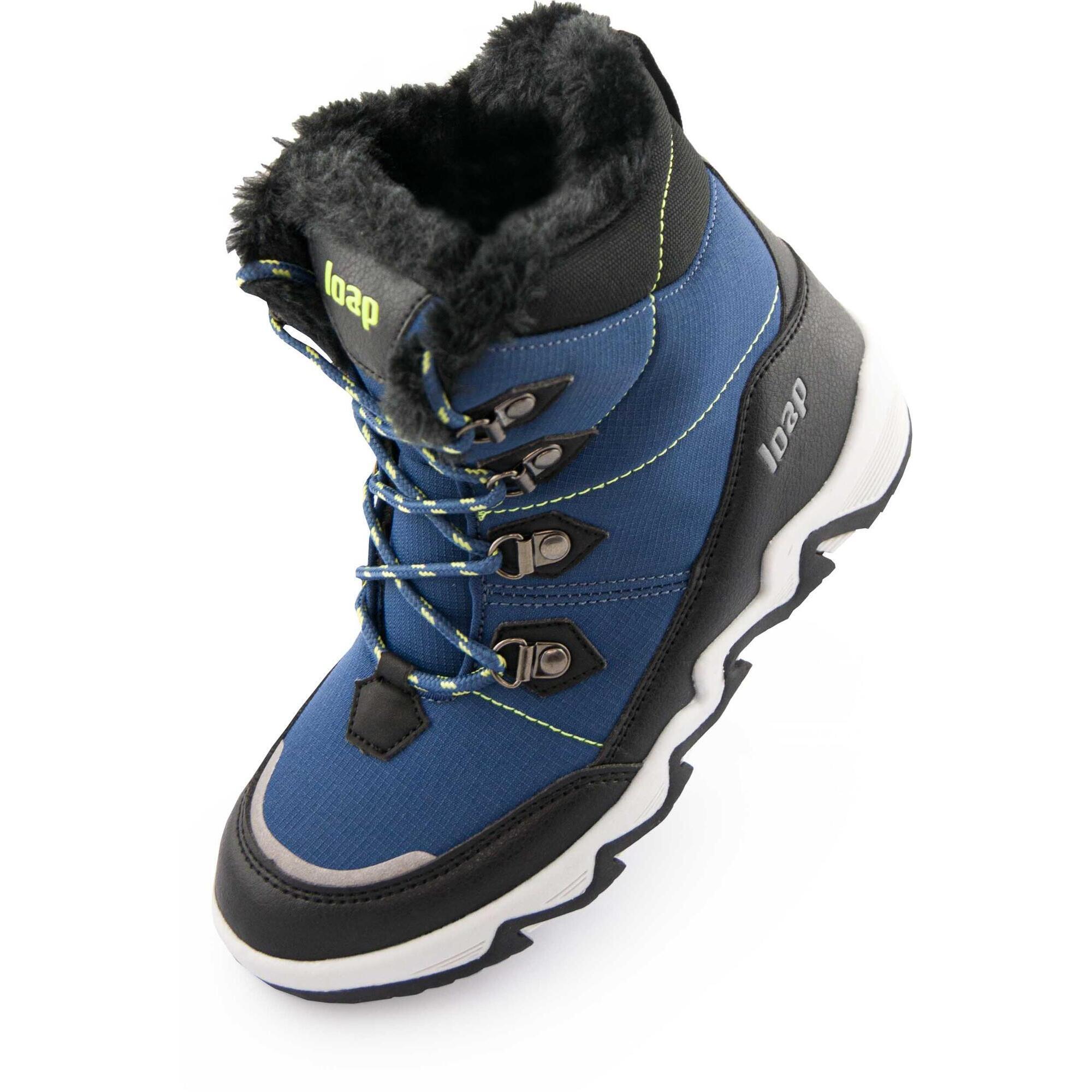 Wodoodporne zimowe buty dla dzieci Laep Lima Blue - Rozmiar 35