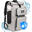 Alforge 2em1 bagageiro mochila impermeável 28 L - UrbanX