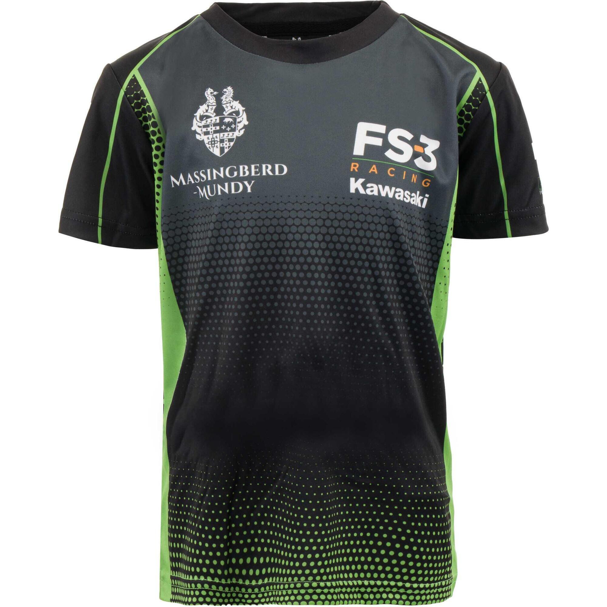 Kawasaki T-shirt dla dzieci - Sportowy Design z Bawełny