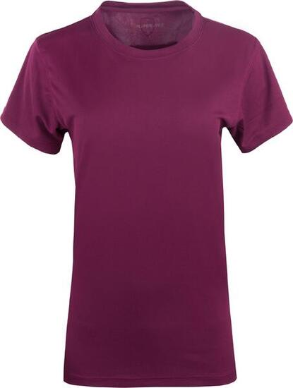 Damen T-Shirt PlayerLayer Victory Maroon aus Bio-Baumwolle