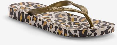 Leopardengold Damen Pantoffeln Coqui Kaja 1327 Größe 36