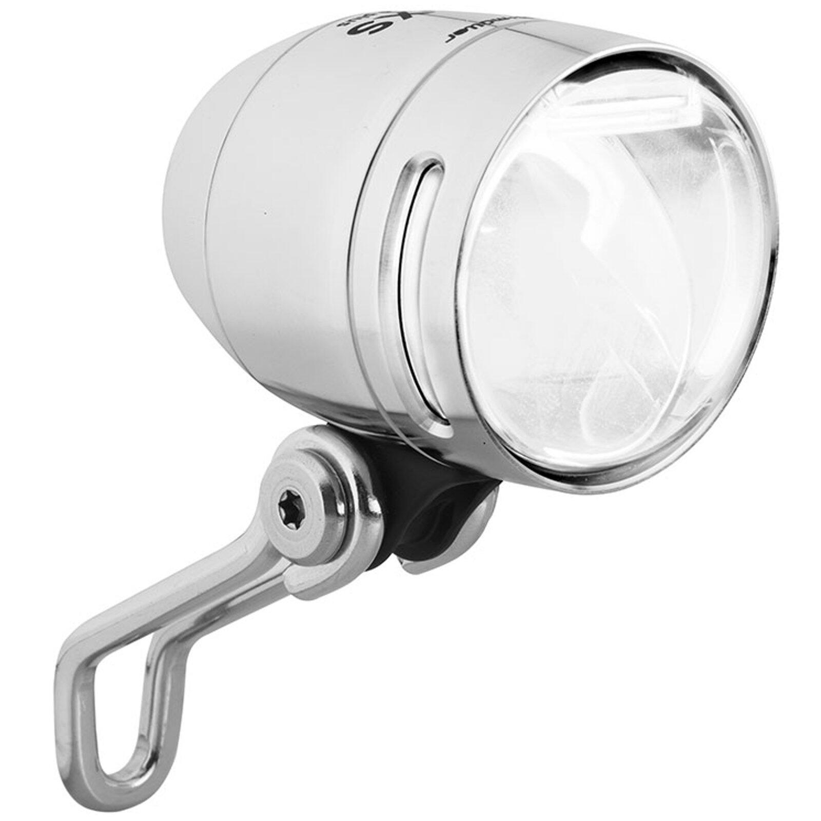 BUSCH + MÜLLER Busch und Müller Lumotec IQ-XS T Senso Koplamp - 70 Lux - Zilver
