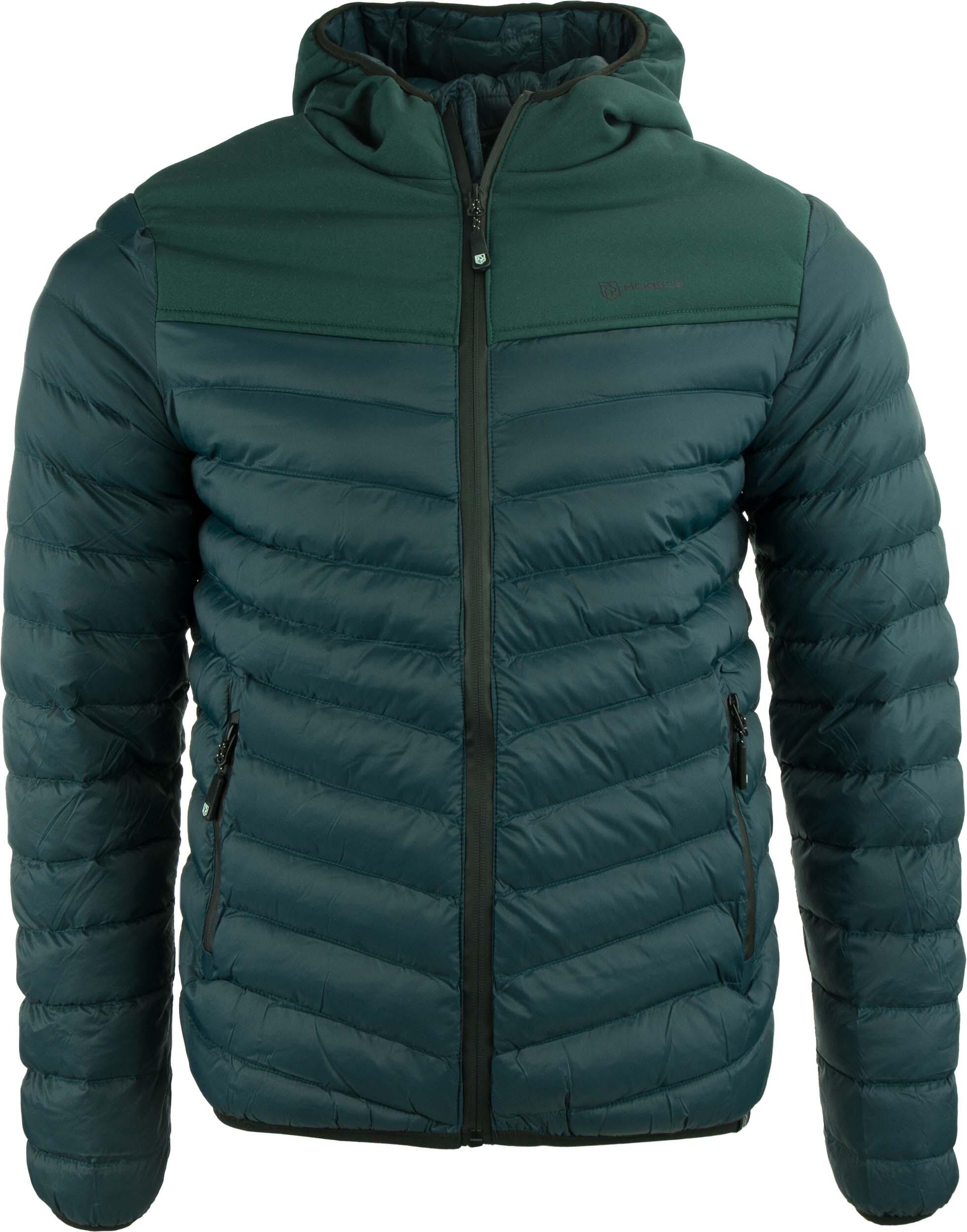 MUNKEES McKees Furka Herren Winterjacke - Britischgrün Wasserdicht und Warm