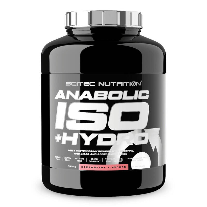 Anabolic ISO+Hydro - 2350g Morango por Scitec Nutrition Exclusivo online                   2 cores disponíveis
 89,90€  Preço por quantidade 31,11€kg SCITEC NUTRITION Anabolic ISO+Hydro - 2350g Morango por Scitec NutritionVendido e expedido por: FitnessZone  