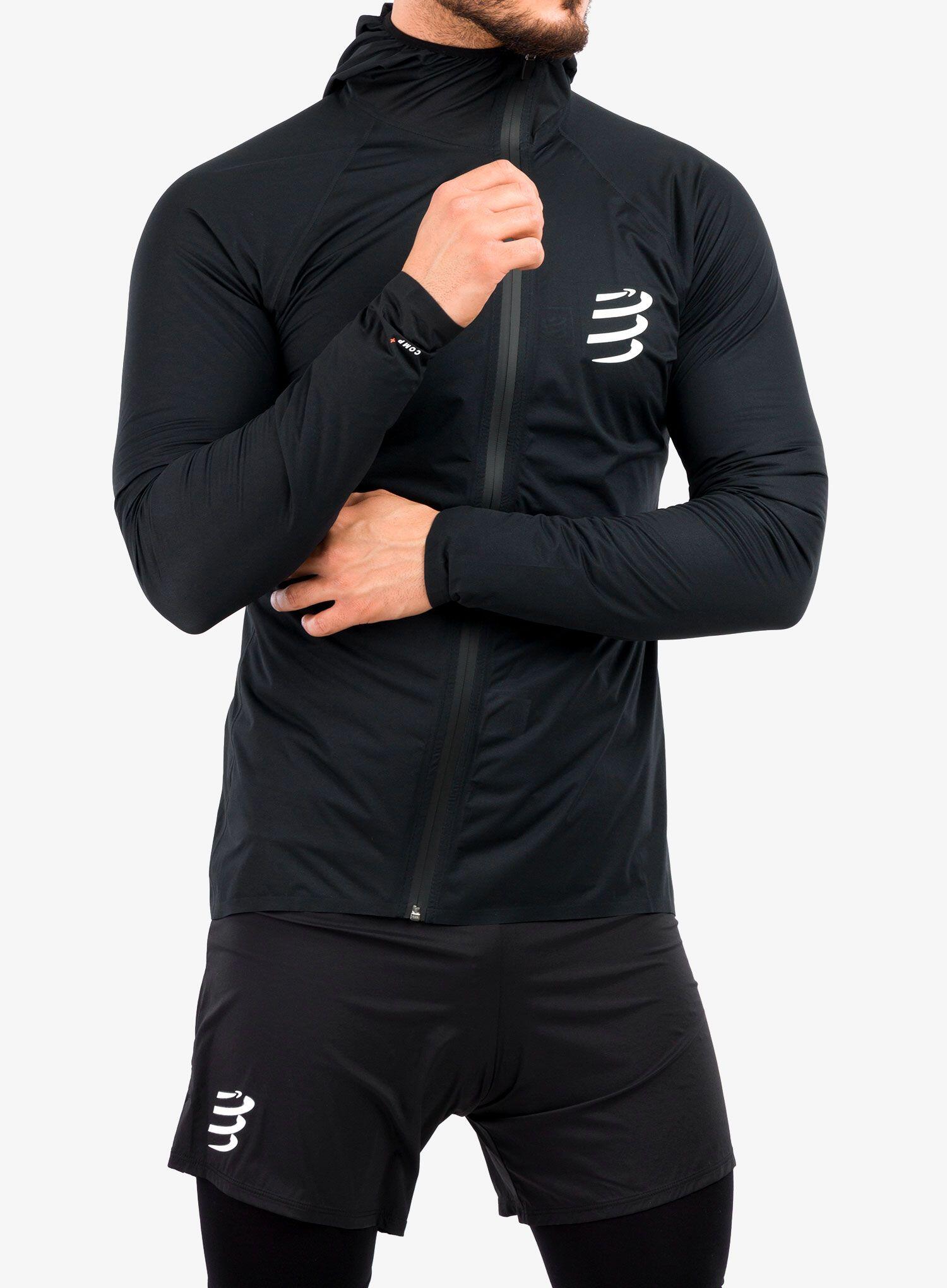 Compressport Giacca impermeabile 10/10 ultraleggera da uomo 5/7