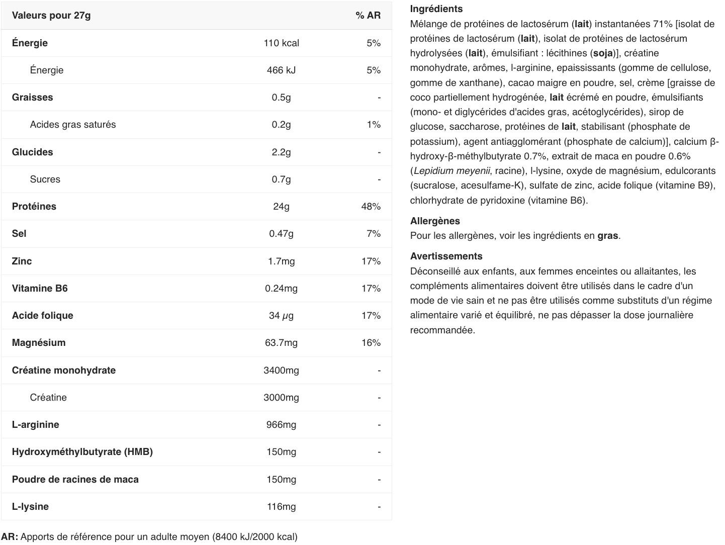 Protéine multi-sources - Anabolic Iso+Hydro - Biscuits et Crème 2/4