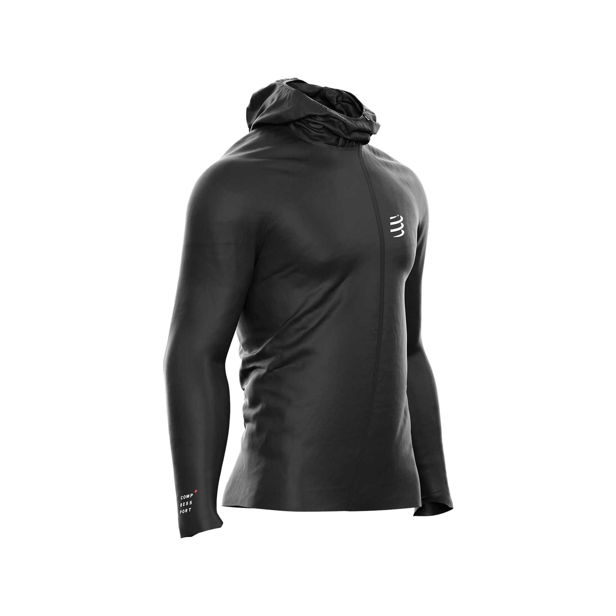 Compressport - Veste Imperméable Ultra-légère "waterproof 10/10" Homme Compressport - Coupe-pluie - Noir - Decathlon