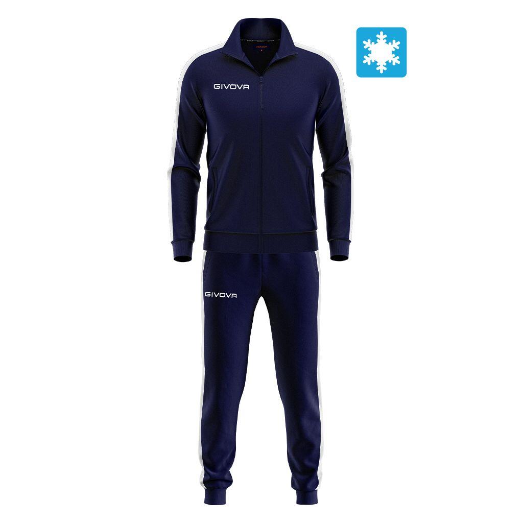 Givova - Tute Complete Uomo Givova Blu/bianco - Survêtement - Bleu|multicolore - 36 Xs - Decathlon