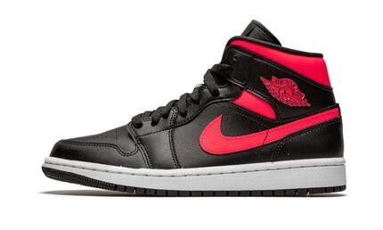 Zapatillas Air Jordan 1 Mid Black Siren Red