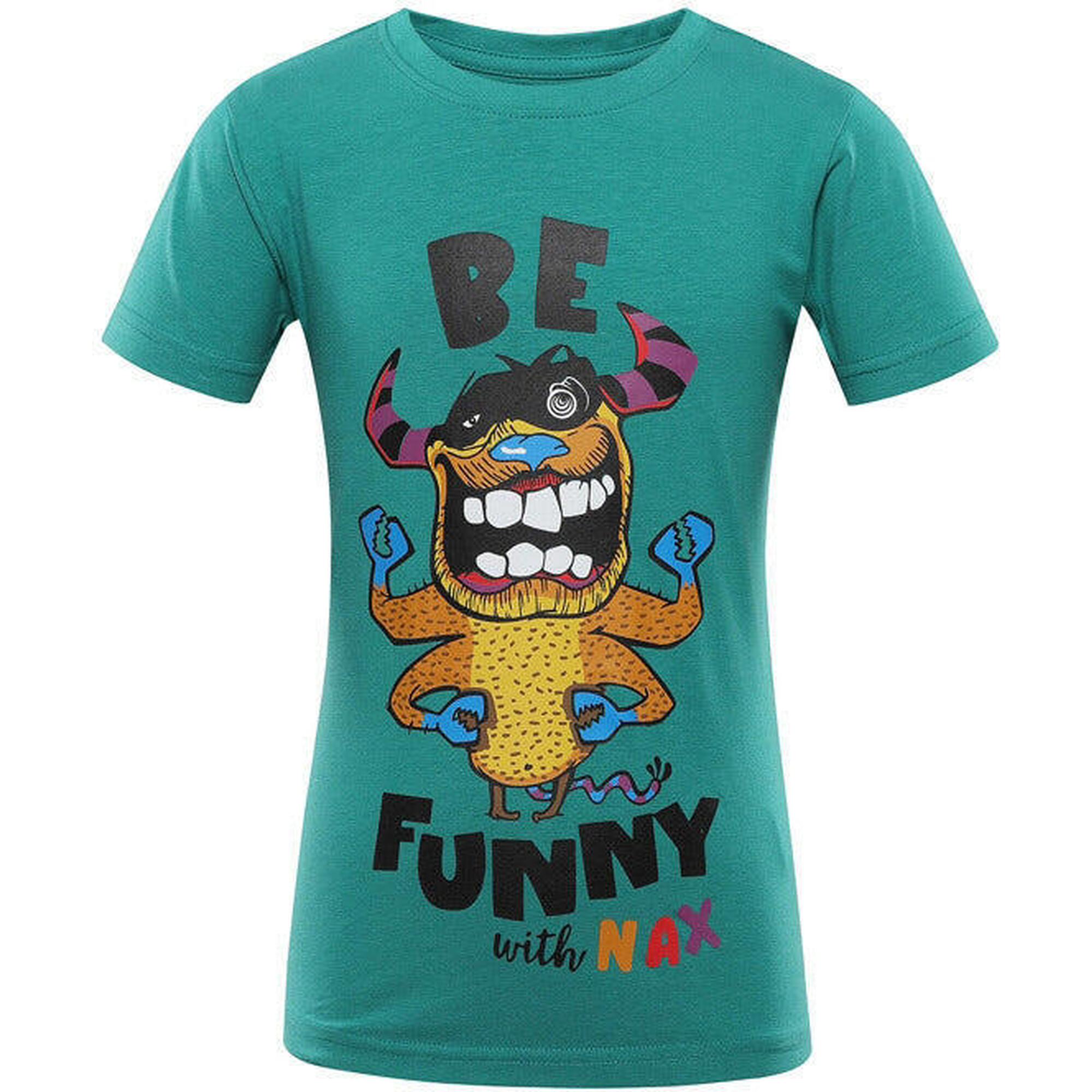 T-shirt Nax Zaldo dla dzieci - Miękki bawełna i żywy wzór