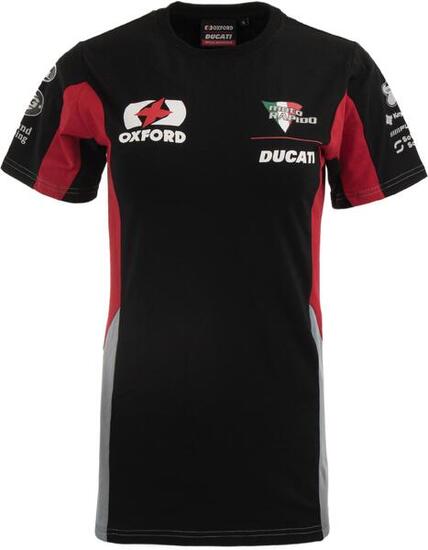 Maglietta Ladies Oxford Ducati - XL - Cotone Sportivo e Traspirante
