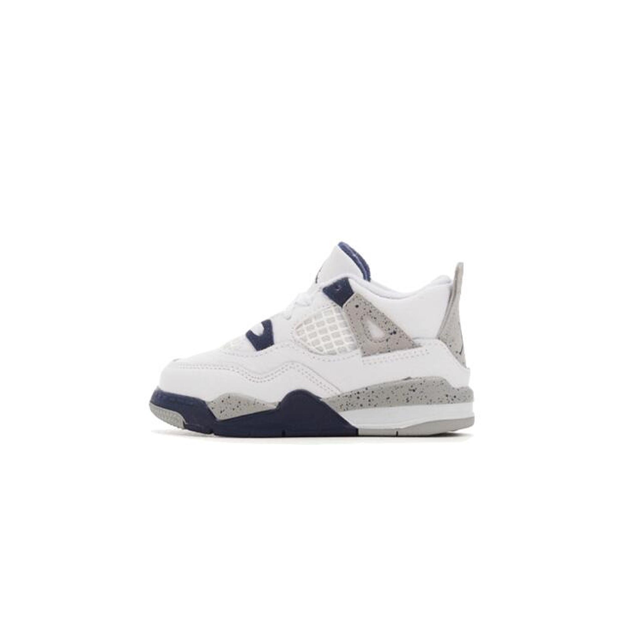 Jordan - Air Jordan 4 Midnight Navy Bébé (td) - Chaussures De Sport - Blanc - Decathlon