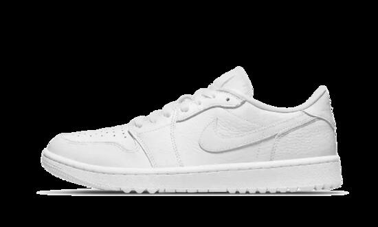Scarpe - golf - uomo - basse - air jordan 1 low - bianco