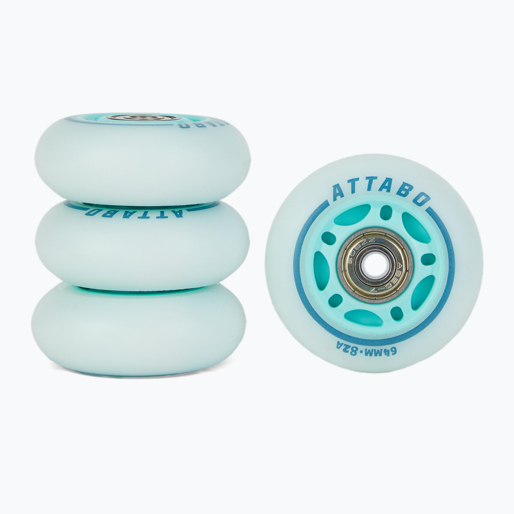 Wieltjes voor ATTABO Flashled S rolschaatsen 2/4