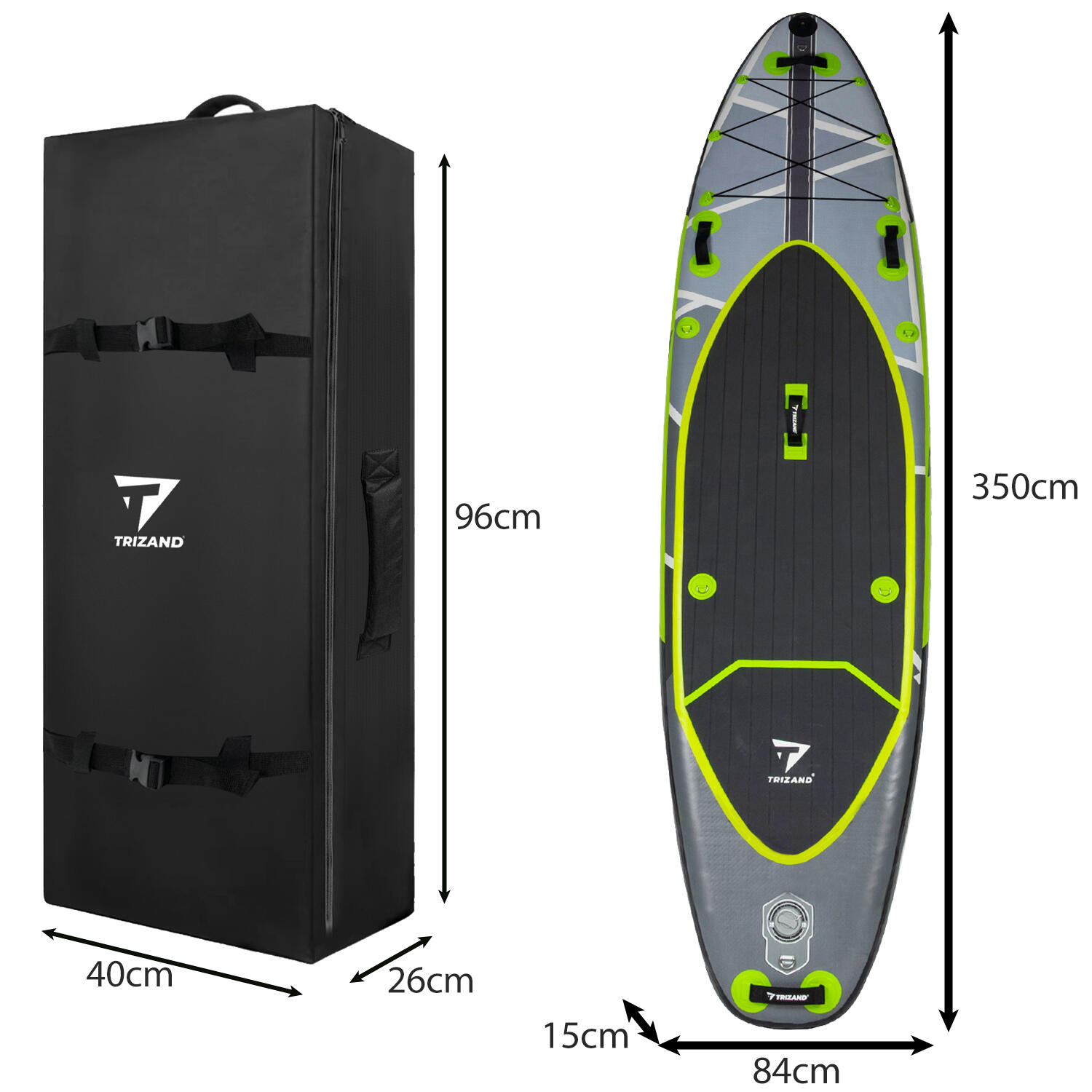 Deska SUP do Pływania 350cm 5/6