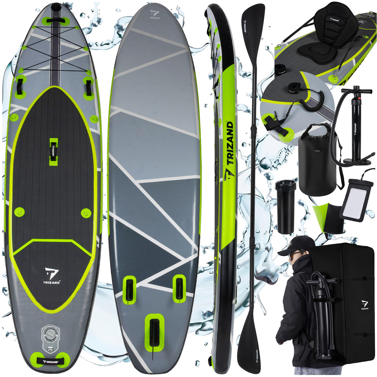 Deska SUP do Pływania 350cm 1/6
