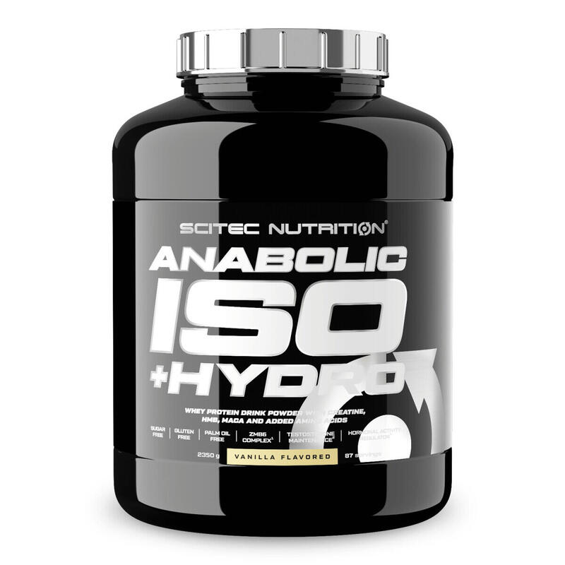 Anabolic ISO+Hydro - 2350g Baunilha por Scitec Nutrition Exclusivo online                   2 cores disponíveis
 89,90€  Preço por quantidade 31,11€kg SCITEC NUTRITION Anabolic ISO+Hydro - 2350g Baunilha por Scitec NutritionVendido e expedido por: FitnessZone  