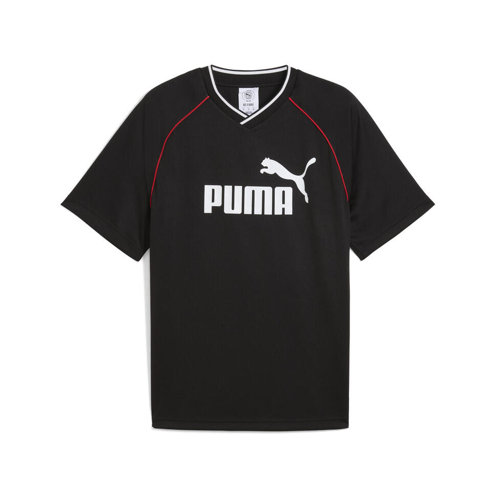 Męska koszulka piłkarska Essentials PUMA Black
